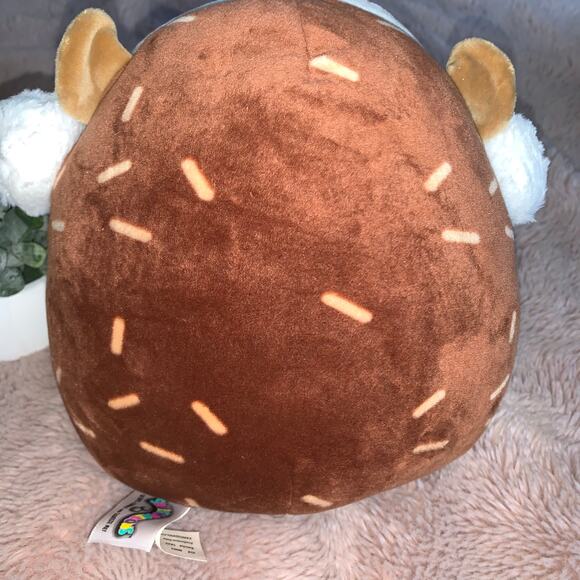 Squishmallow Kellytoy Hans Hedgehog w/ Earmuffs Super Soft Plush Holiday Edition - Picture 6 of 8